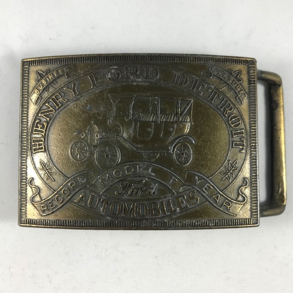henry ford belt buckle